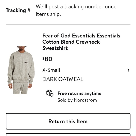 Essentials Fear of God - Picture 4 of 5